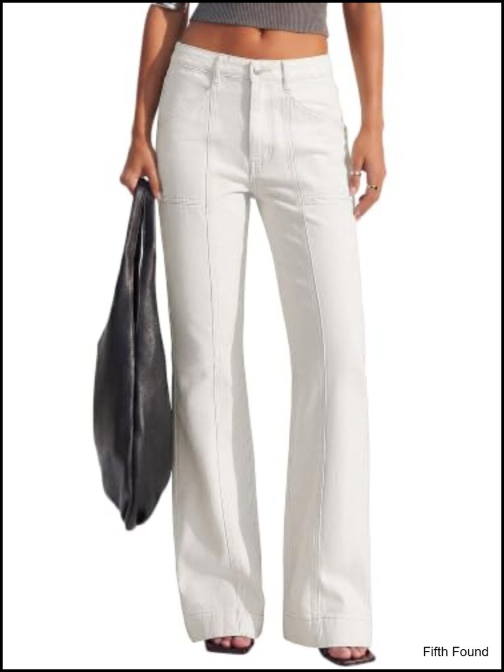 Women's High Waist Straight Leg Stretchy Denim Jeans Curve Appeal Pants
